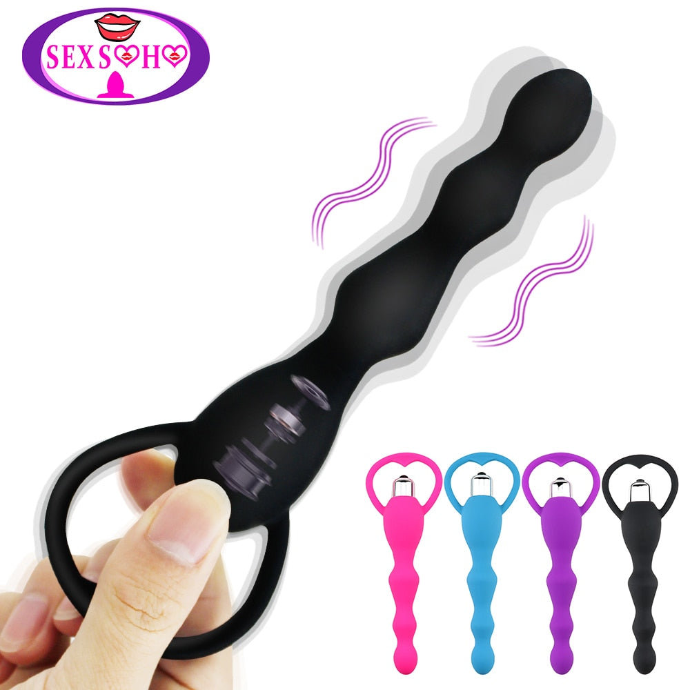 Anal Vibrator Sex Toy for Women Anal Beads Vibrators Gay