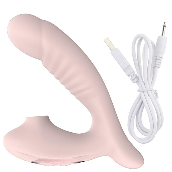 G Spot Dildo Vibrator Clit Sucker With 10 Powerful Modes