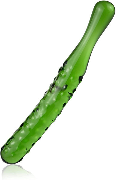 Glass Wand Anal Plug Crystal Cucumber Butt Plug