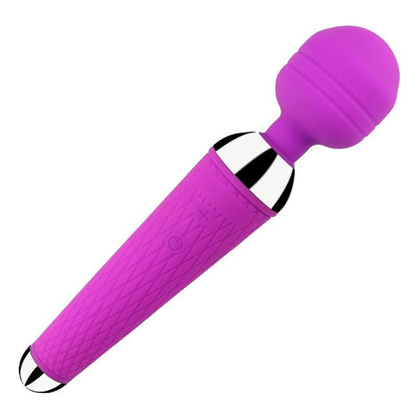 Powerful Oral Clit Vibrators USB Charge Av Magic Wand Vibrator