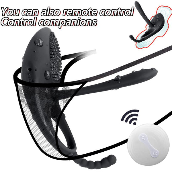 Wireless Remote Penis Ring Vibrator Male Delay Ejaculation