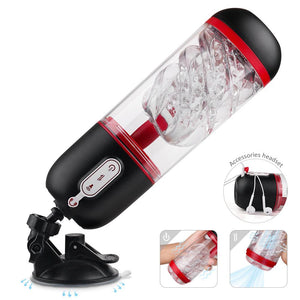 Male Masturbator Cup Automatic Stroker With Suction Vibration