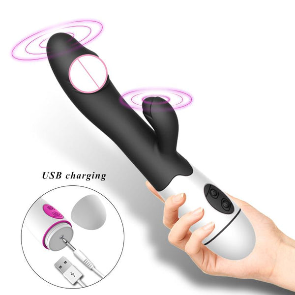 G Spot Dildo Rabbit Vibrator For Women