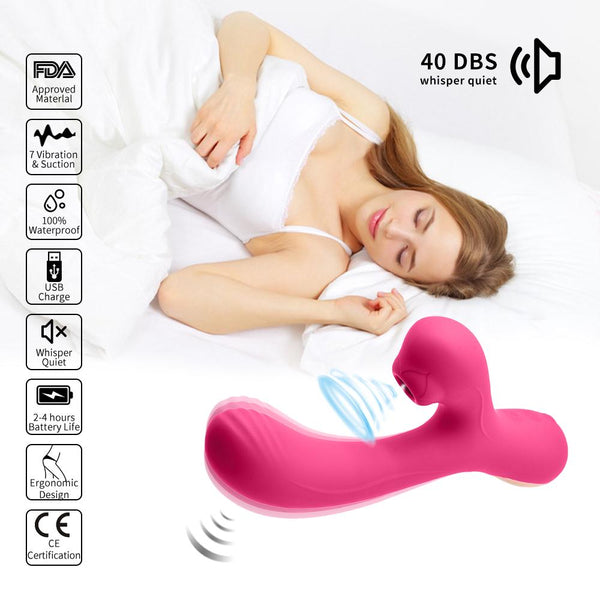 4 Modes Sucking Vibrator Female Clit Clitoris Sucker Sex Toys