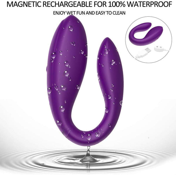 2 In 1 Remote Control Vibratior Clitoris Stimulator 10 Frequency Vibration