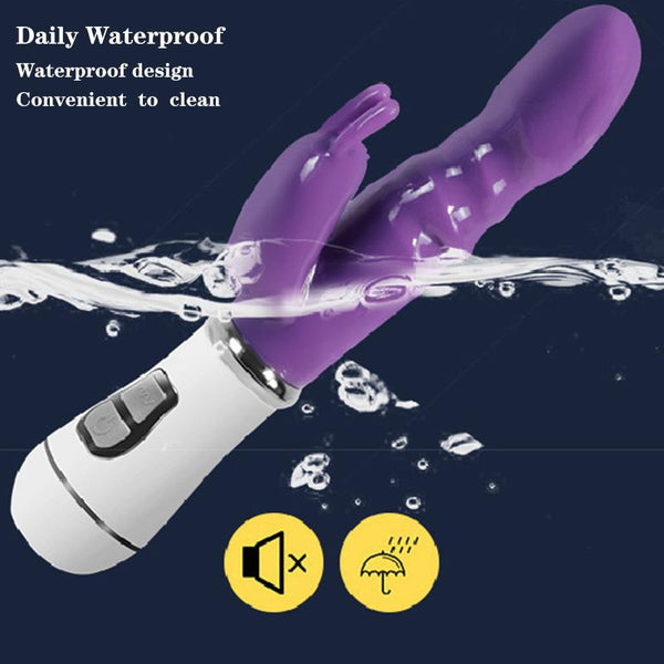 Dildo Vibrator Sex Toy Double Rod Masturbation Rabbit Vibrator