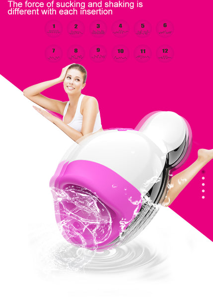 Automatic Heating Sucking Pennis Massager Machine