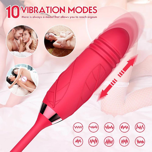 Rose Vibrator Clitoris Sucking Vibrators for Women