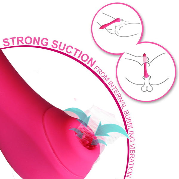 Sucking Vibrator Clitoris Stimulator Clit Nipple Sucker Tongue