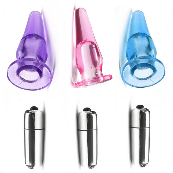 Soft Silicone Anal Butt Plug Prostate Massager Adult Gay Products