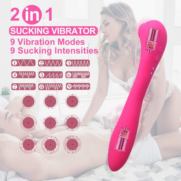 Sucking Vibrator Clitoris Stimulator Clit Nipple Sucker Tongue