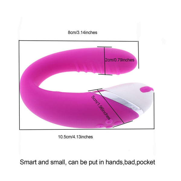 G-Spot Vibrator Rechargeable Luxury Massager Silicone