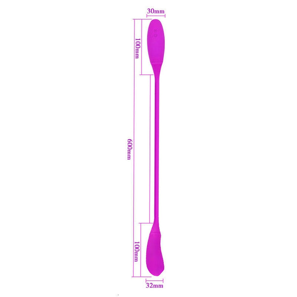 Rechargeable Dual Vibrator 7 Speeds Double Head Jump Egg