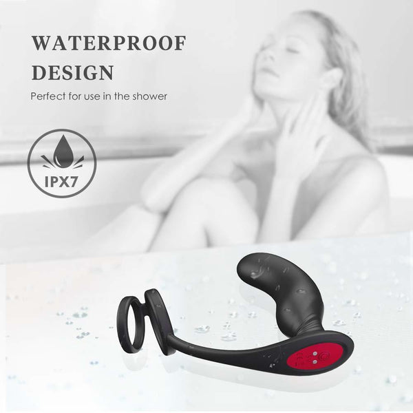 Sex Penis Ring 9 Vibration Mode Wireless Remote Control Vibrator