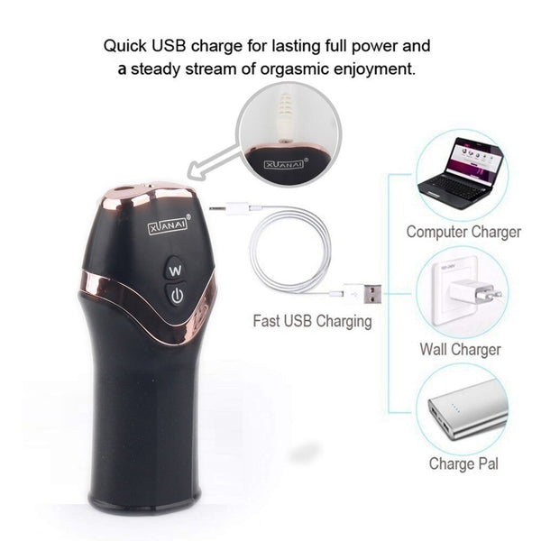 12 Speed Vibration Modes Thrusting Automatic Masturbator