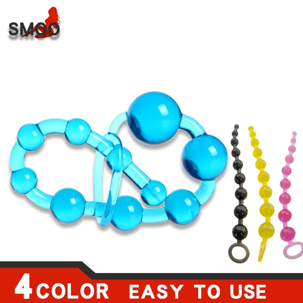 Anal Beads  Sex Toys For Women Men Gay Plug Play Pull Ring Ball