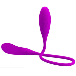 Rechargeable Dual Vibrator 7 Speeds Double Head Jump Egg