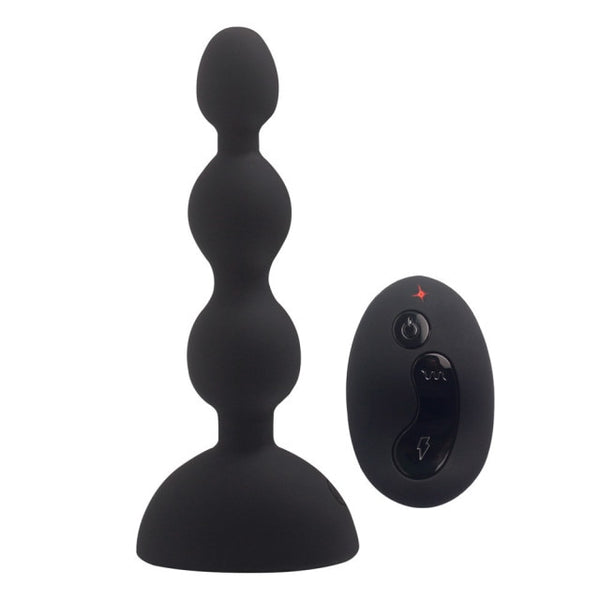 3 Speed 10 Mode Wireless Remote Control Vibrator Anal Beads Butt Plug