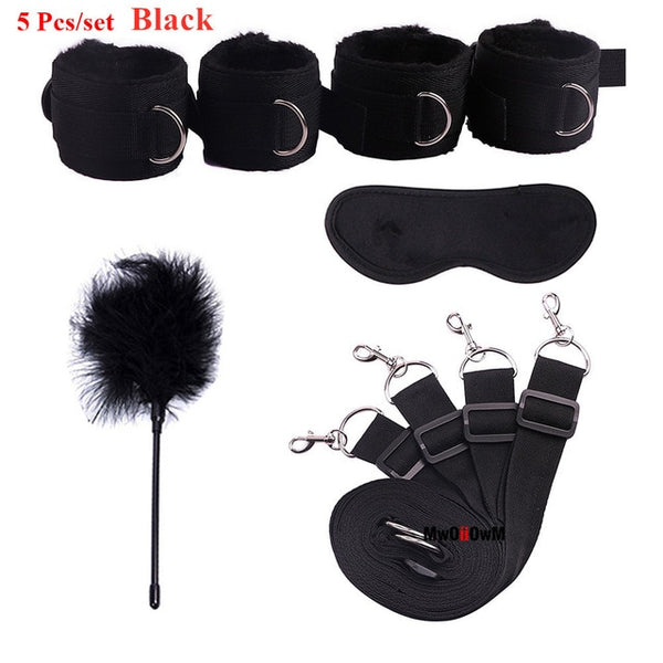 Sex Toys For Woman Men BDSM Bondage Set Under Bed Erotic Restraint Handcuffs