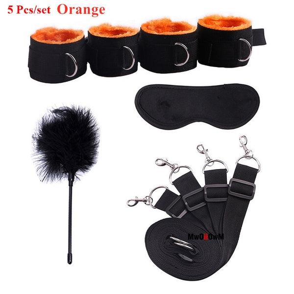 Sex Toys For Woman Men BDSM Bondage Set Under Bed Erotic Restraint Handcuffs