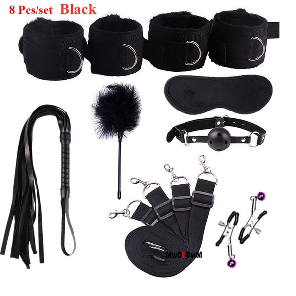 Sex Toys For Woman Men BDSM Bondage Set Under Bed Erotic Restraint Handcuffs