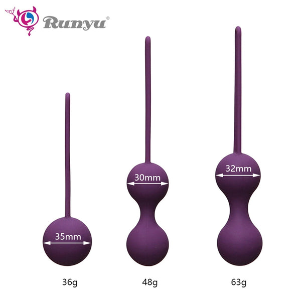 Safe Silicone Smart Ball Vibrator Kegel Ball Ben Wa Ball Vagina