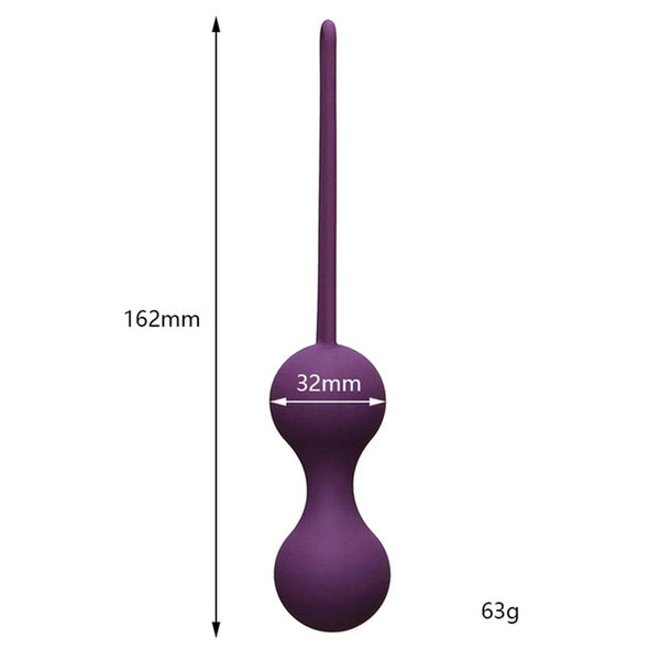 Safe Silicone Smart Ball Vibrator Kegel Ball Ben Wa Ball Vagina