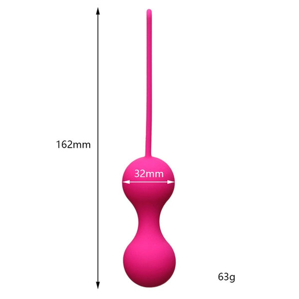 Safe Silicone Smart Ball Vibrator Kegel Ball Ben Wa Ball Vagina