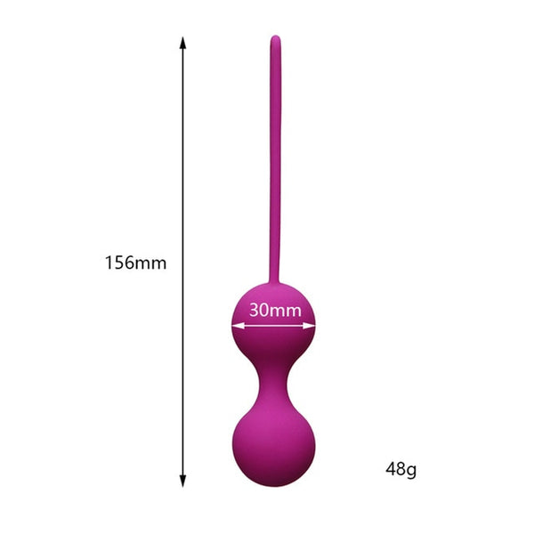 Safe Silicone Smart Ball Vibrator Kegel Ball Ben Wa Ball Vagina