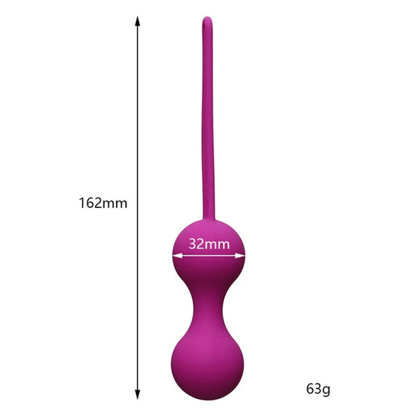 Safe Silicone Smart Ball Vibrator Kegel Ball Ben Wa Ball Vagina