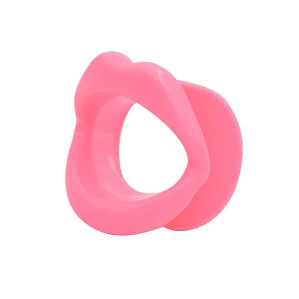 Sex Slave Silicone Lips O Ring Open Mouth Gag