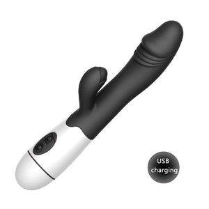 Rabbit Vibrator 30 Speed Vibration Dildo For Women