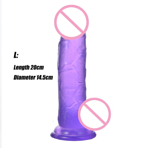 Sex Toys Man Fake Penis Realistic Big Dildo Silicone