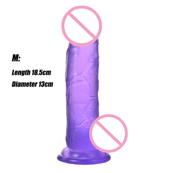 Sex Toys Man Fake Penis Realistic Big Dildo Silicone