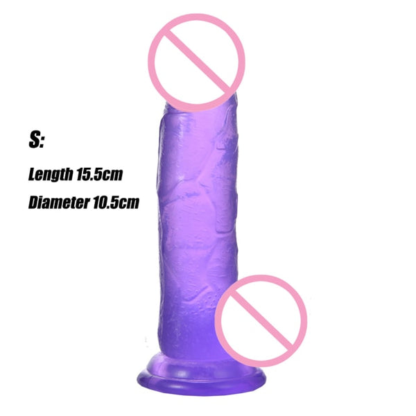 Sex Toys Man Fake Penis Realistic Big Dildo Silicone