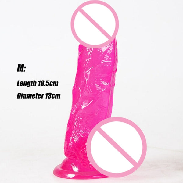 Sex Toys Man Fake Penis Realistic Big Dildo Silicone