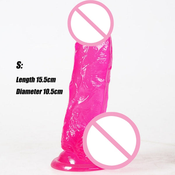 Sex Toys Man Fake Penis Realistic Big Dildo Silicone