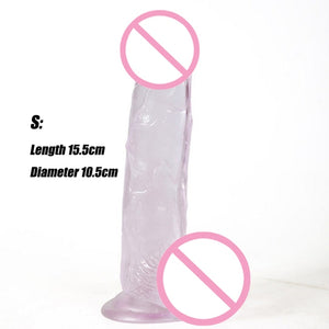 Sex Toys Man Fake Penis Realistic Big Dildo Silicone