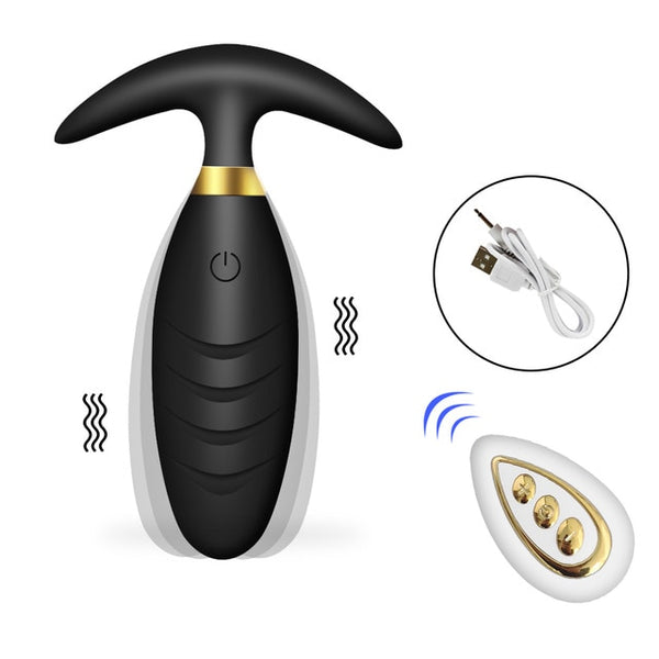 Wireless Anal Vibrator For Women Men Butt Plug Prostate Massager