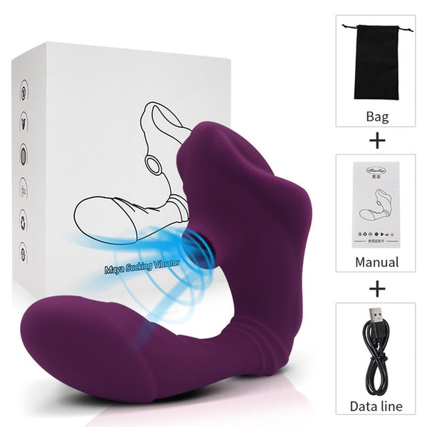 Vagina Sucking Vibrator for Women Female Masturbators G Spot Clitoris Stimulator Sex Toys