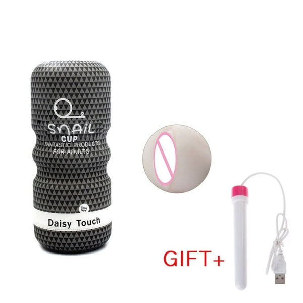 Male Masturbator Cup Vagina Anal Artificial Silicone