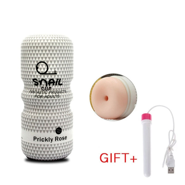 Male Masturbator Cup Vagina Anal Artificial Silicone