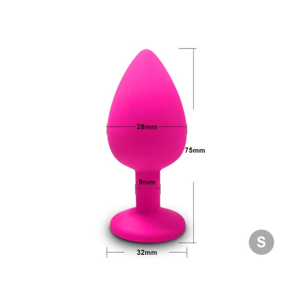 Anal Plug Butt Sex Toys For Couple Soft Silicone Prostate Massager