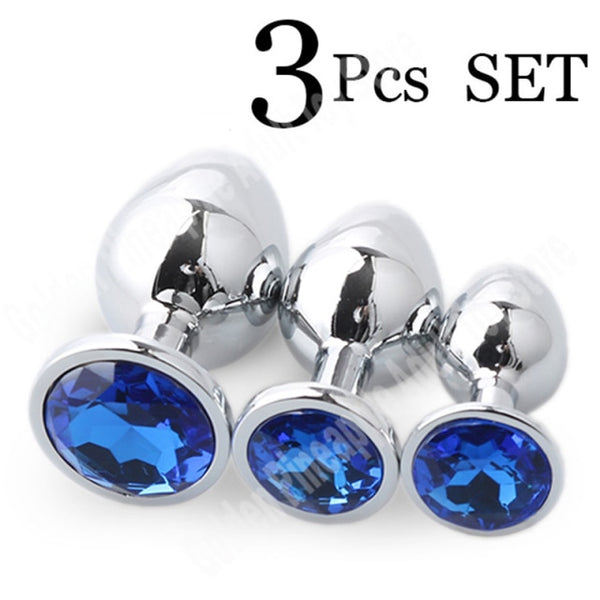 Stainless Steel Butt Plug Sex Toys For Couples Adult Game