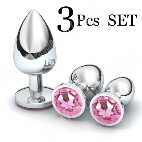 Stainless Steel Butt Plug Sex Toys For Couples Adult Game