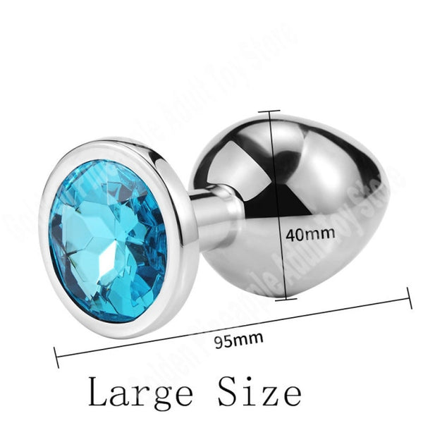 Stainless Steel Butt Plug Sex Toys For Couples Adult Game