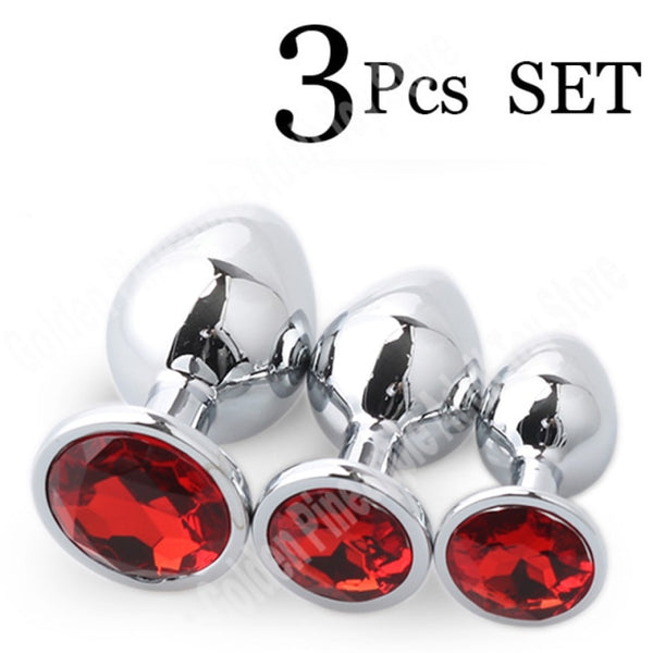 Stainless Steel Butt Plug Sex Toys For Couples Adult Game