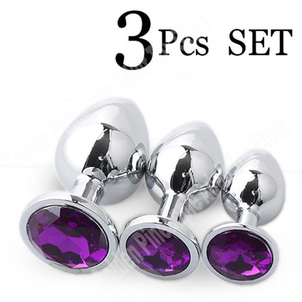 Stainless Steel Butt Plug Sex Toys For Couples Adult Game