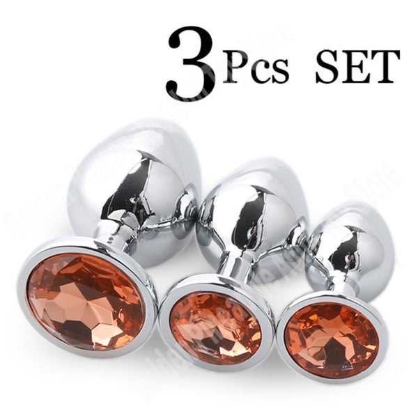 Stainless Steel Butt Plug Sex Toys For Couples Adult Game