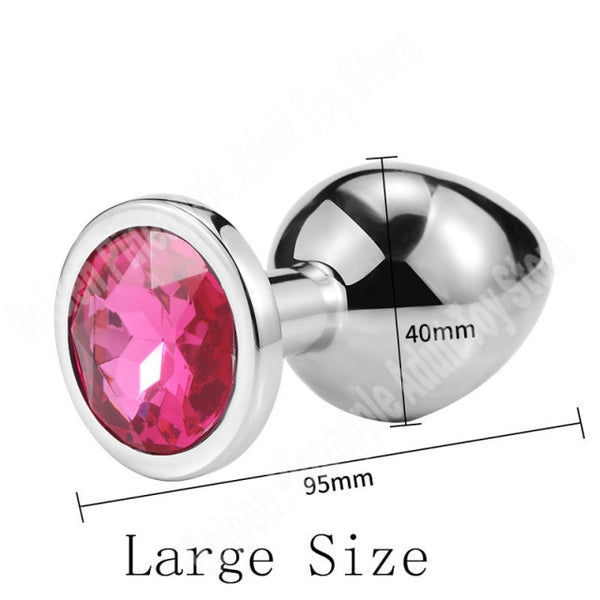 Stainless Steel Butt Plug Sex Toys For Couples Adult Game